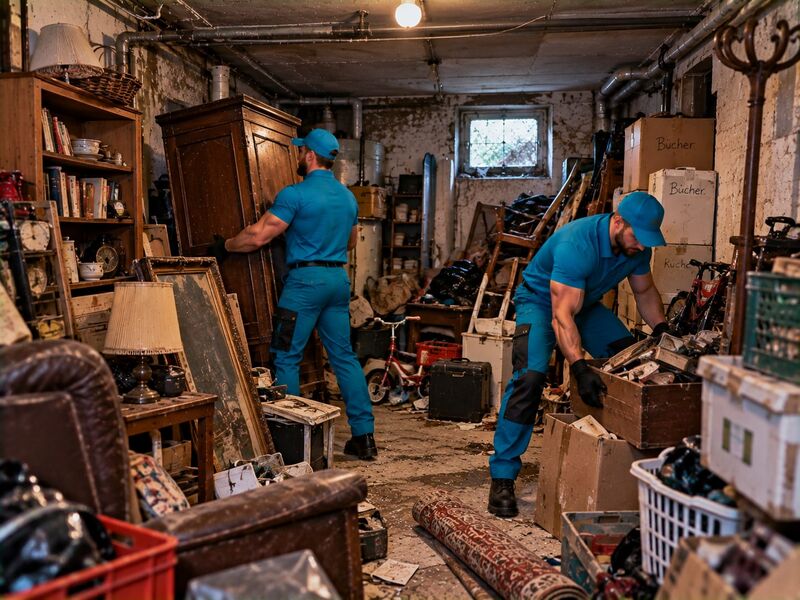 Kellerräumung Wolkersdorf im Weinviertel